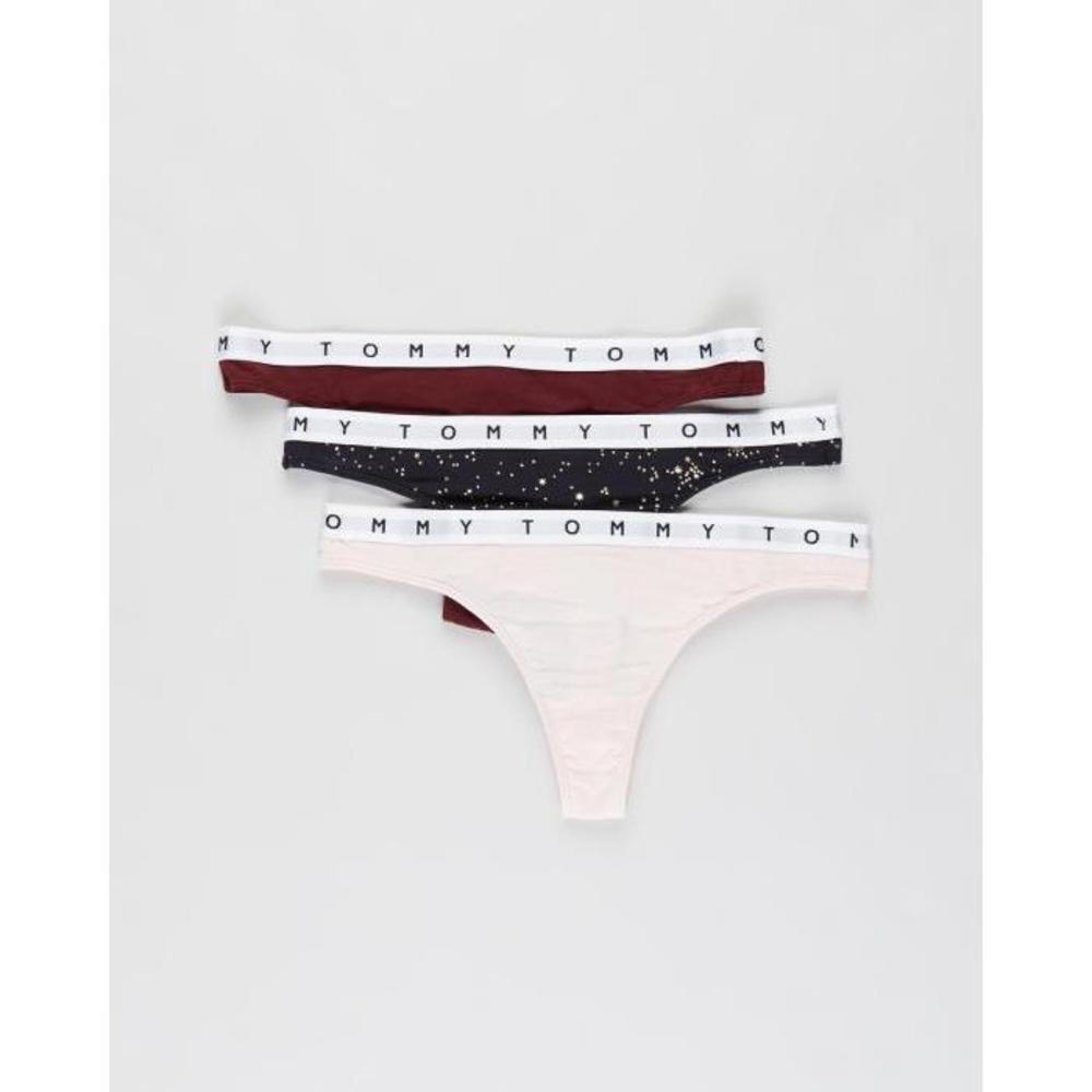 Tommy Hilfiger Tommy Cotton 3-Pack Thong TO336AA17NOG