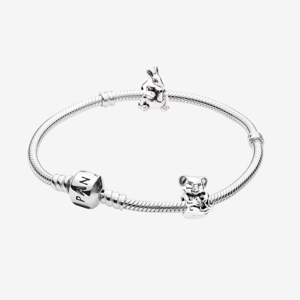 판도라 오스트레일리안 애니멀즈 브레이스릿 &amp; 참 기프트 셋 B801139, Pandora Australian Animals Bracelet &amp; Charm Gift Set B801139