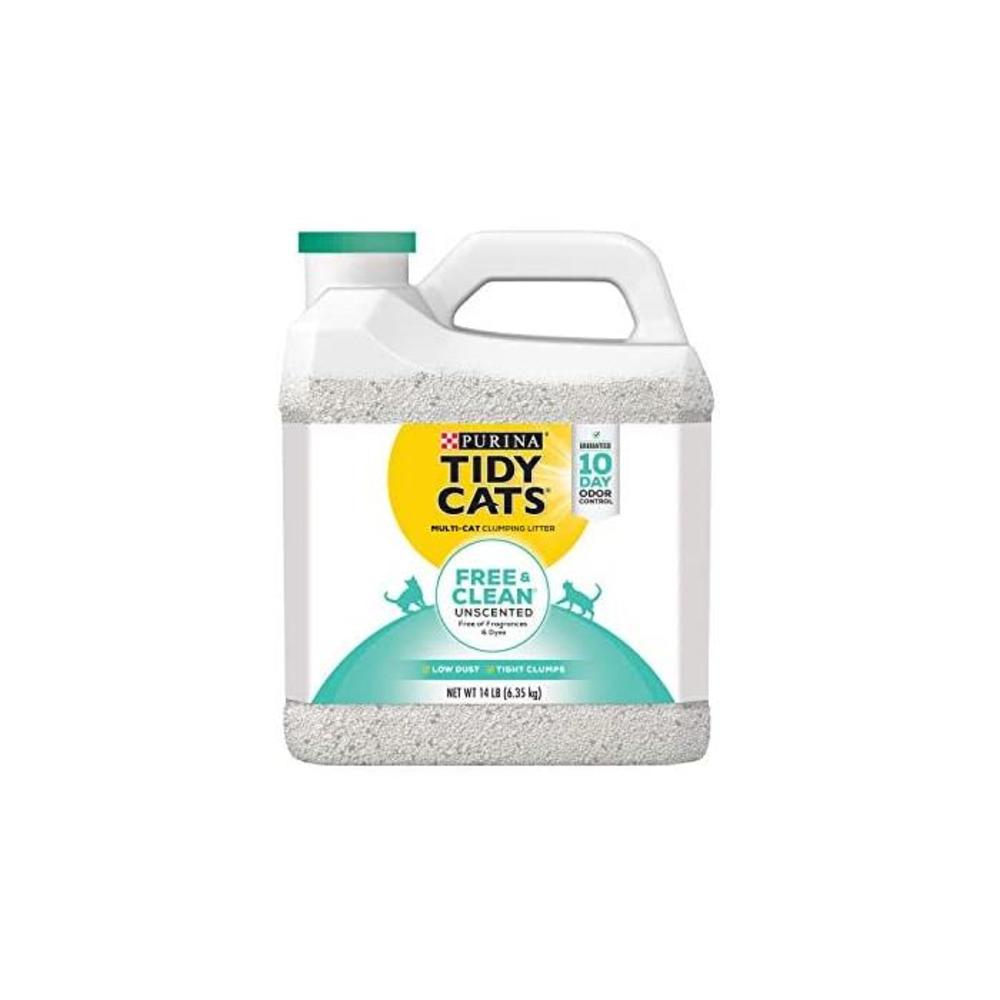 Tidy Cats Free &amp; Clean Unscented Clumping Litter, 6.35kg B0776Y9LC3