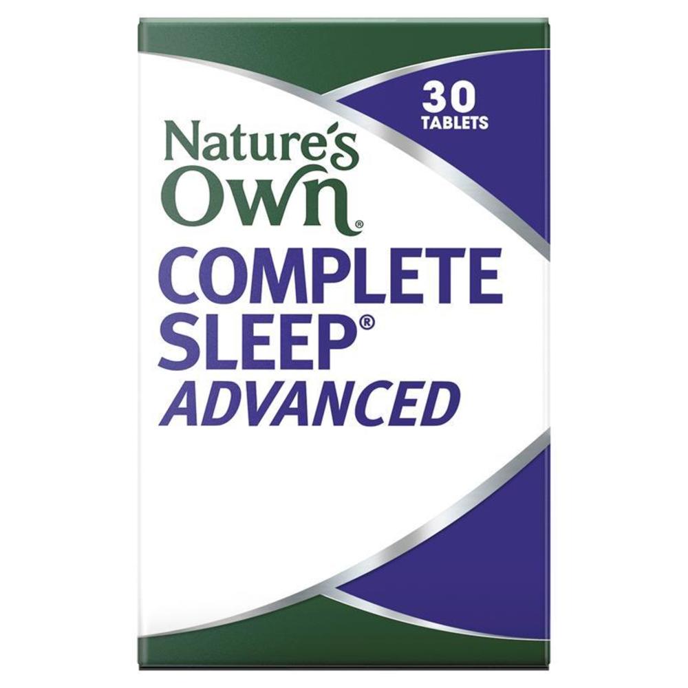 네이쳐스온 컴플릿 슬립 어드밴스드 30타블렛 Natures Own Complete Sleep Advanced 30 Tablets