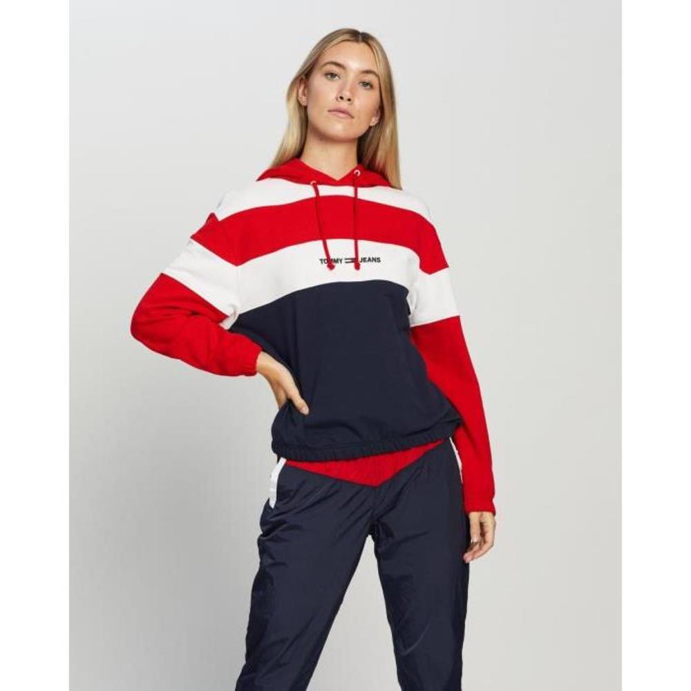Tommy Jeans Retro Colourblock Hoodie TO554AA31HEE