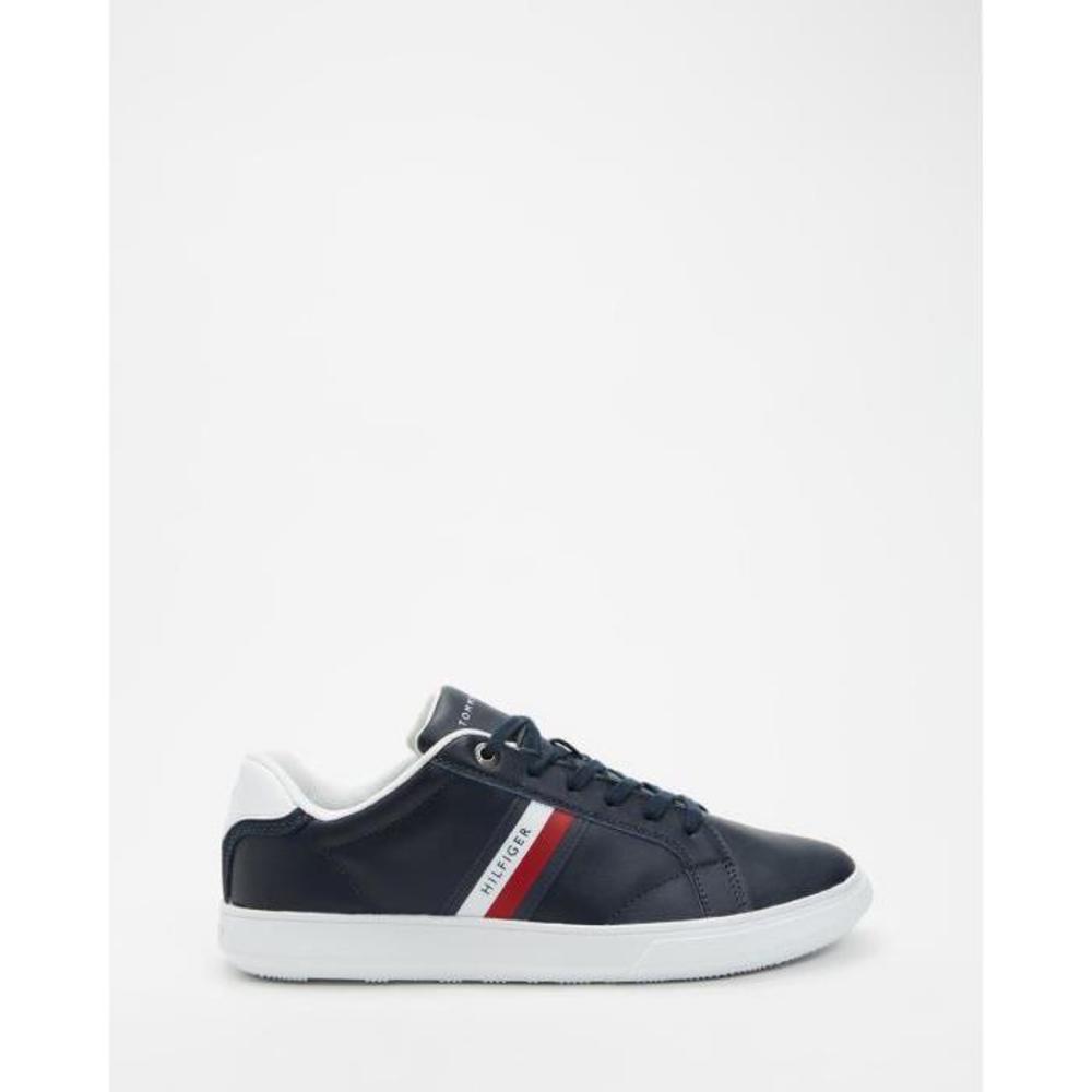 Tommy Hilfiger Essential Leather Cupsole Sneakers TO336SH53NTQ