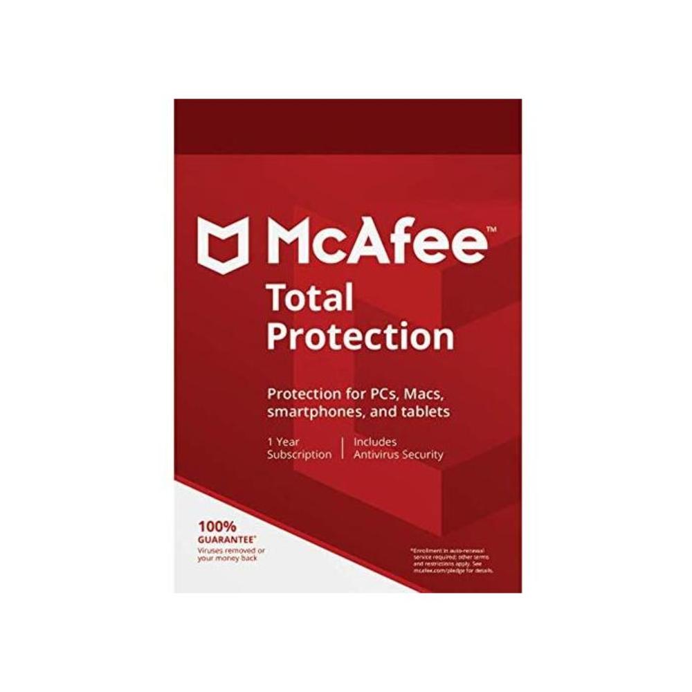Key Compatible for McAfee Total Protection - 1-Year 3-Device B08R41HLQ9