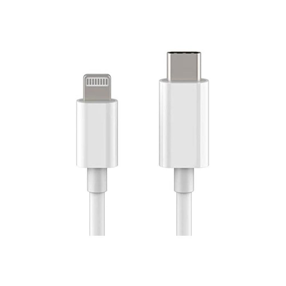 WIKIPro USB-C to Lightning Cable 6.6ft[MFi Certified]PD Fast Charging and Hi-Speed Syncing for iPhone SE/11/Pro/Max/XR/XS/Max/X/8/8Plus/iPadPro/Mini 5,Supports Power Delivery with B07THF8243