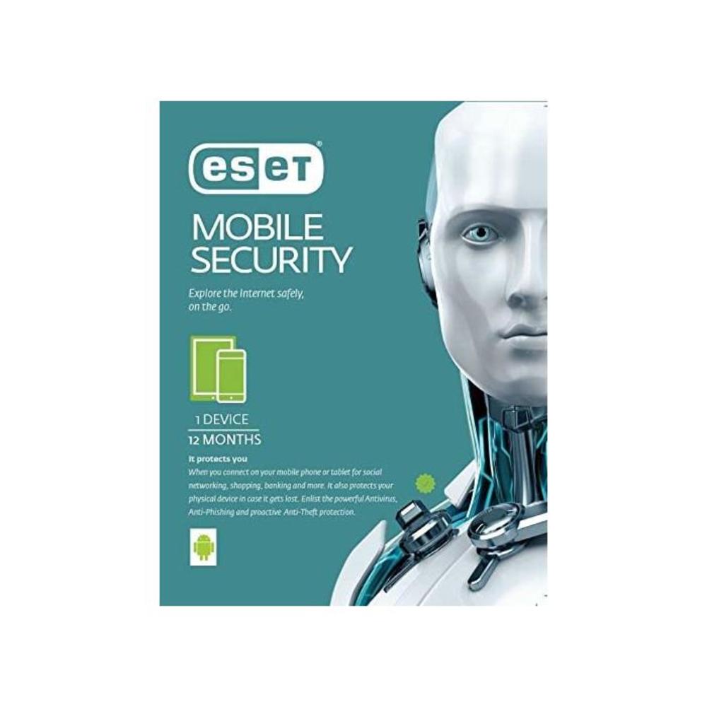 ESET Mobile Security for Android 1 Device 1 Year Retail Download Card Key ONLY B07HQGRF5Z