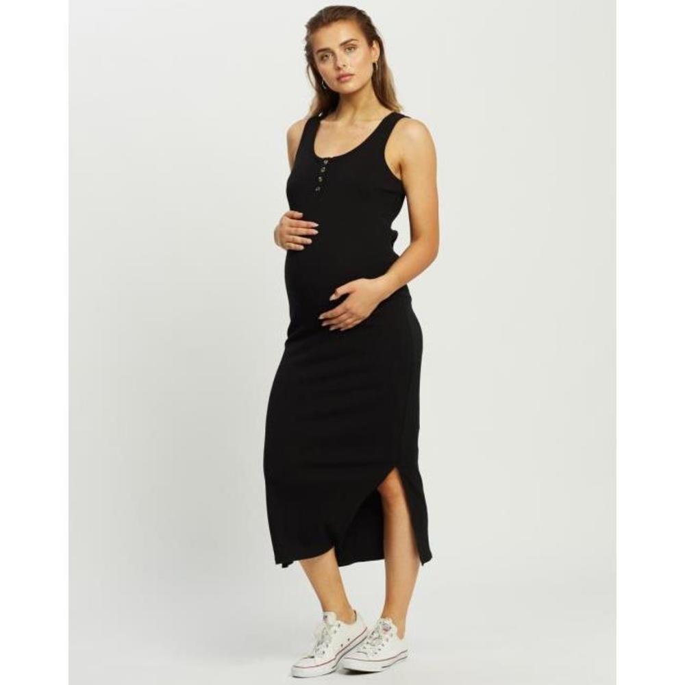 Cotton On Maternity Maternity Henley Maxi Dress - The Iconic Exclusive CO944AA33LRI