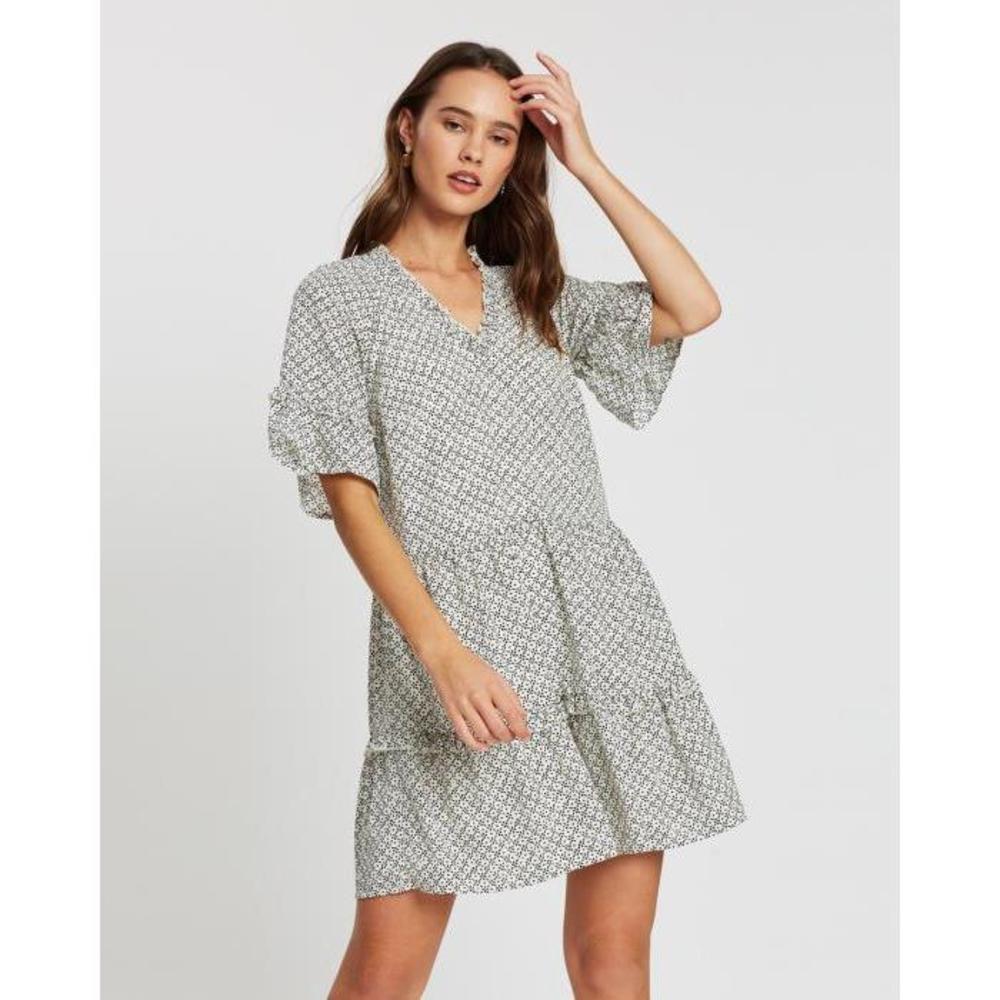Atmos&amp;Here Sally Tiered Mini Dress AT049AA35XBO