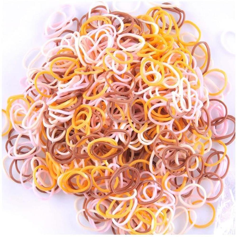 Loom Bands by Kirinstores Rainbow Loom Band Rubber Band Bracelets Rainbow Loom Bands Refills 600 Pcs 24 Clips (01 Fluorscent Pink) B01DU5KPUG