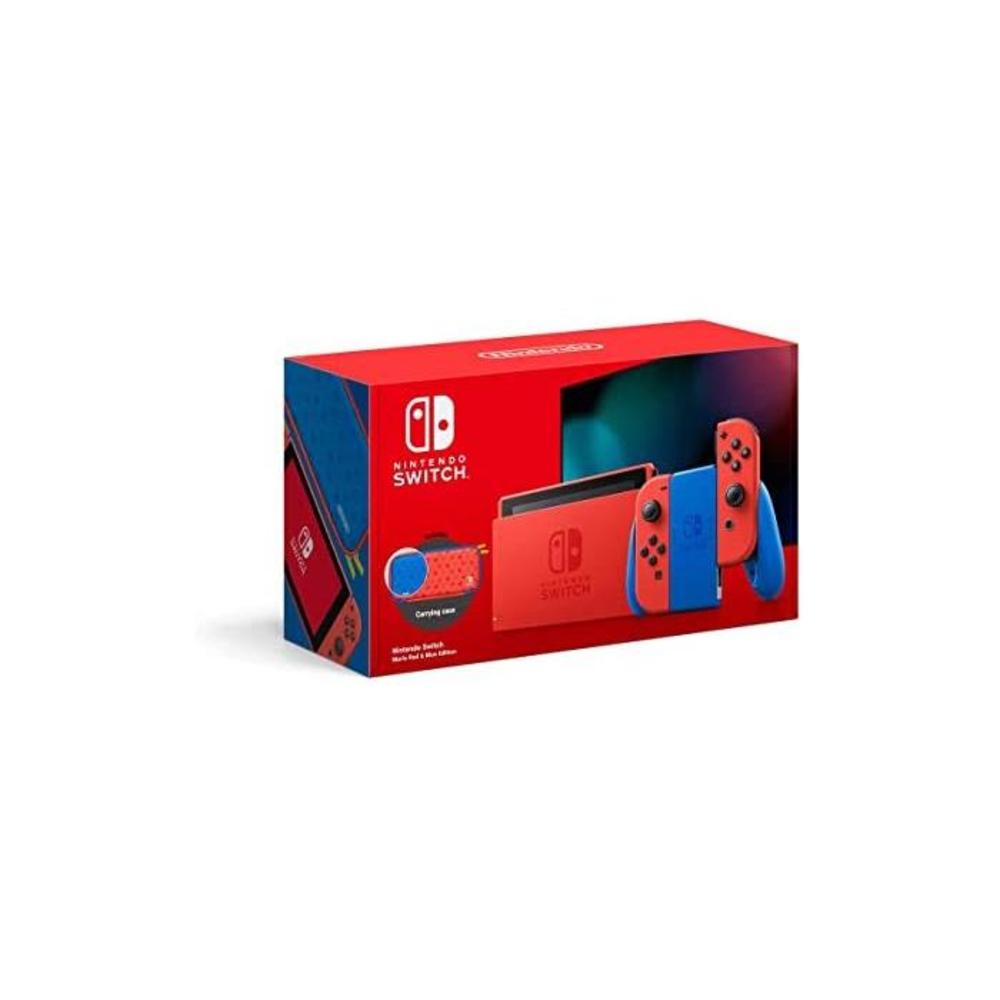 Nintendo Switch Console - Mario Red &amp; Blue Edition B08SVT8YDD