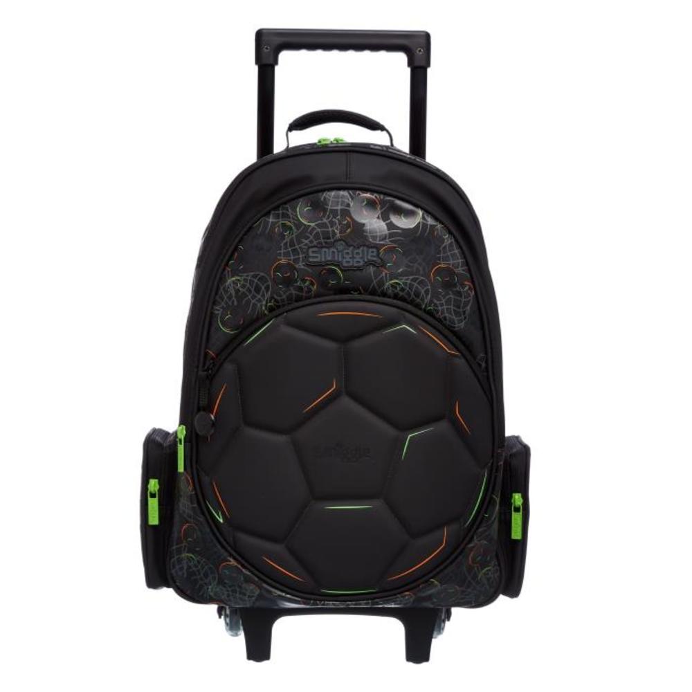 Kick Trolley Backpack With Light Up Wheels BLACK 239764