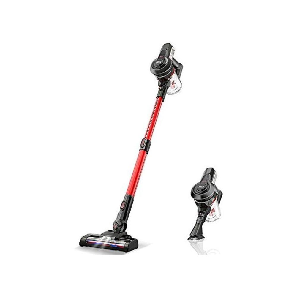 INSE Stick Vacuum Cleaner Cordless, 2 in 1 Upright Handheld Vac Portable&amp;Lightweight Bagless Electric Broom - for Pet Hair Carpet Hardwood Floors B08B6BRC4G