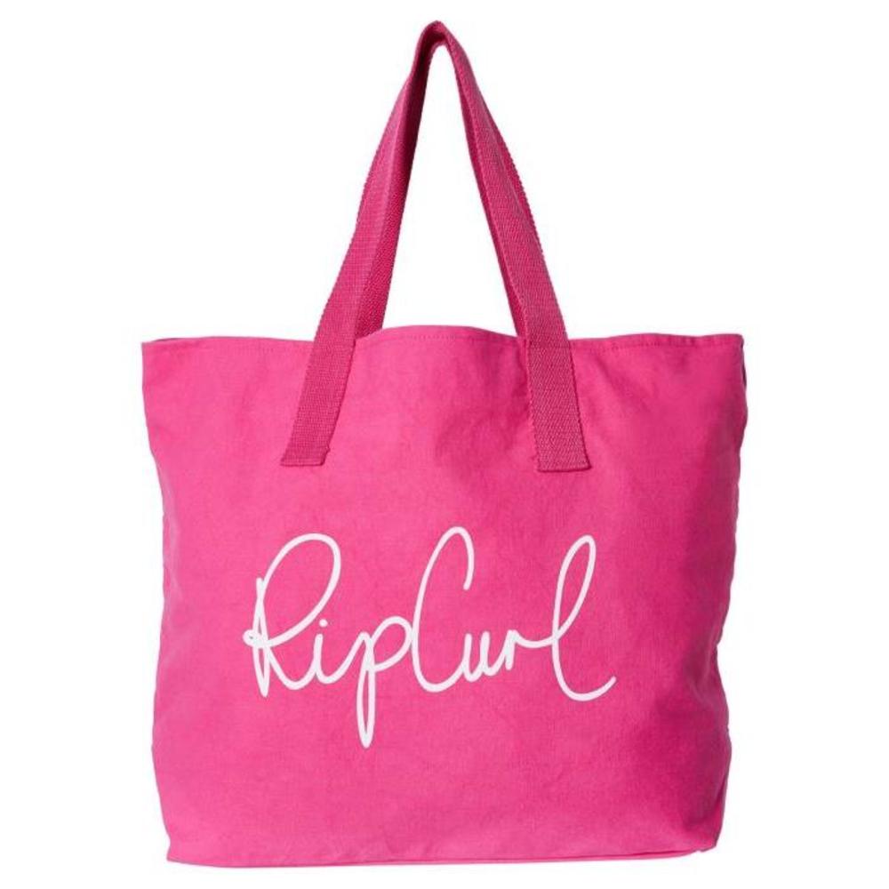 RIP CURL White Wash Basic Tote Bag PINK-WOMENS-ACCESSORIES-RIP-CURL-BAGS-BACKPACKS-LS