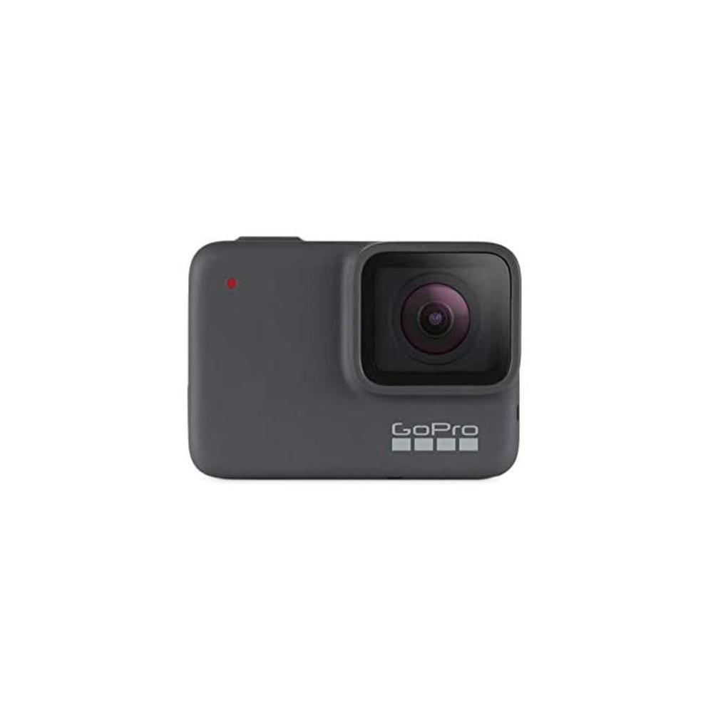 GoPro CHDHC-601-RW HERO7 Silver — Waterproof Digital Action Camera with Touch Screen 4K HD Video 10MP Photos B07GTD4ZD9