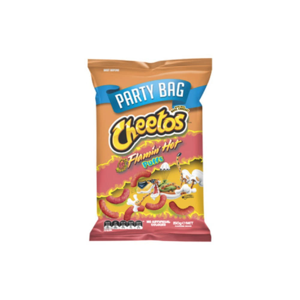 치토스 플레이밍 핫 퍼프 150g, Cheetos Flaming Hot Puffs 150g