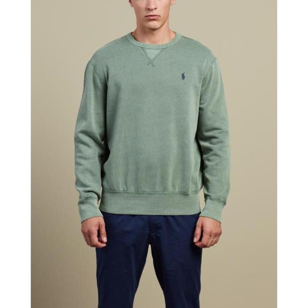 Polo Ralph Lauren ICONIC EXCLUSIVE - Long Sleeve Knit Crew Sweatshirt PO951AA73YIW