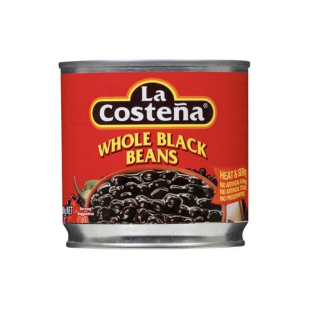라 코스테나 홀 블랙 빈 400g, La Costena Whole Black Beans 400g