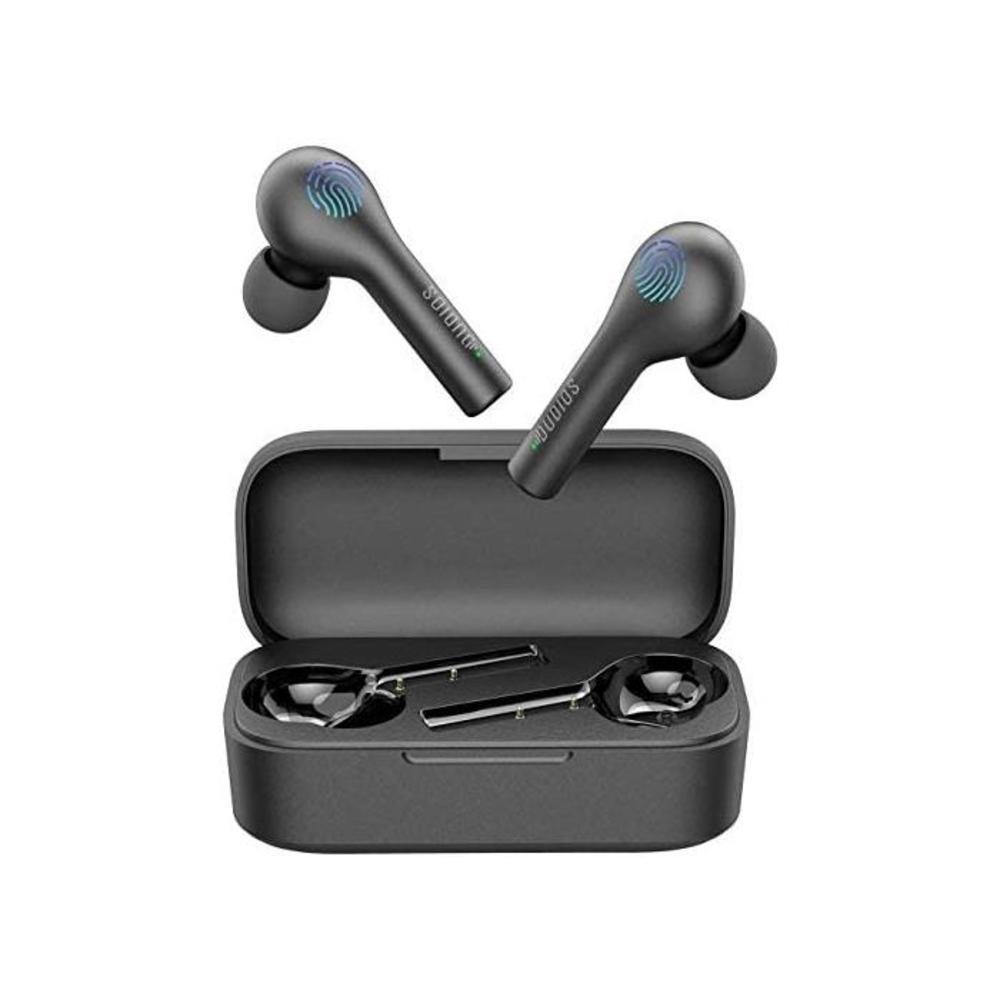Dudios True Wireless Earbuds, in-Ear Bluetooth 5.0 Headphones, Deep Bass Earphones for iPhone and Android (Low Latency, Built-in Mic, Stereo Calls, Automatic Pairing,Total 20 Hours B081PYQ8XR