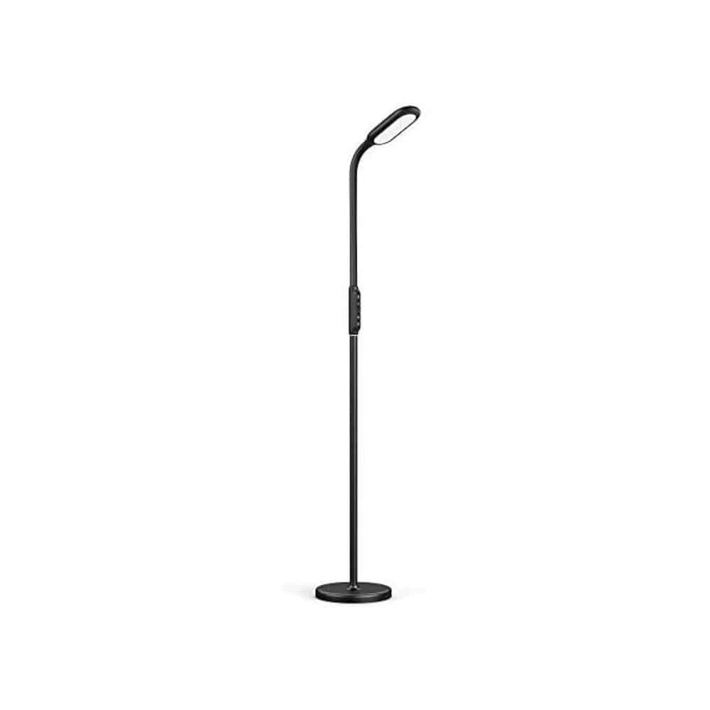 TaoTronics Dimmable LED Floor Lamp 5 Brightness Levels &amp; 3 Colors, 1800 Lumens, Flexible Gooseneck Reading Floor Lamp for Living Room Bedroom, Touch Control, 12W (AU Plug, 240V) B07F8TXY3J