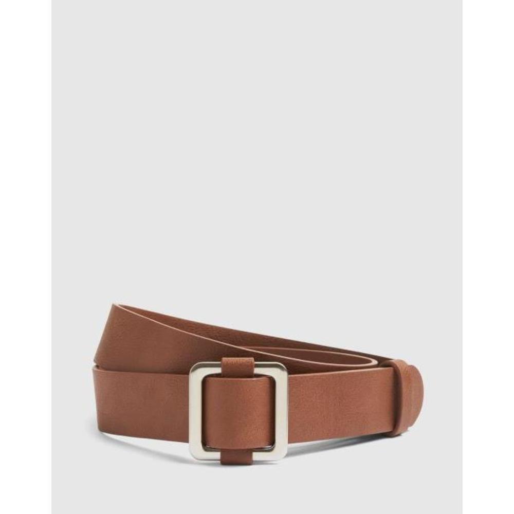 French Connection Square Buckle Belt FR605AC54DAZ