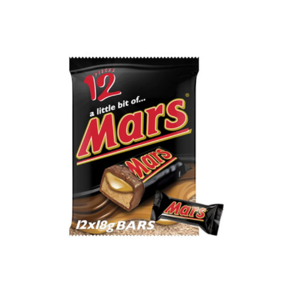 마즈 초코렛 미디엄 파티 쉐어 배그 12 피스 216g, Mars Chocolate Medium Party Share Bag 12 Pieces 216g