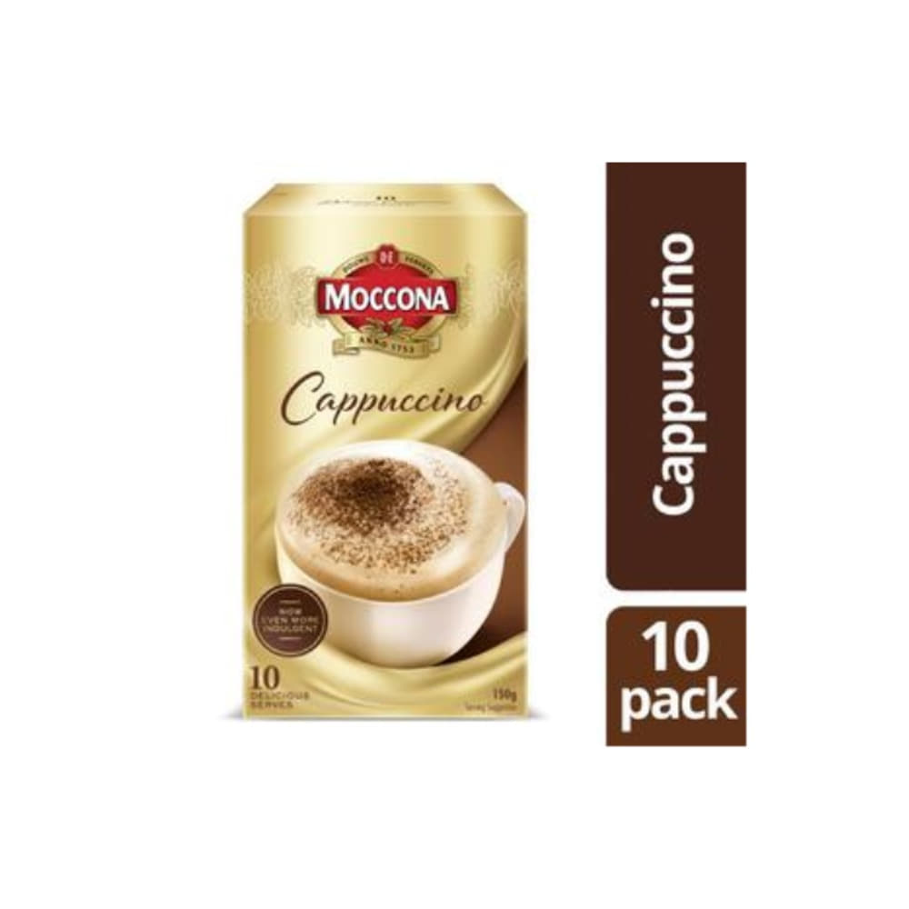 모코나 카페 클라식 카푸치노 커피 사쉐 10 팩 150g, Moccona Cafe Classics Cappuccino Coffee Sachets 10 pack 150g