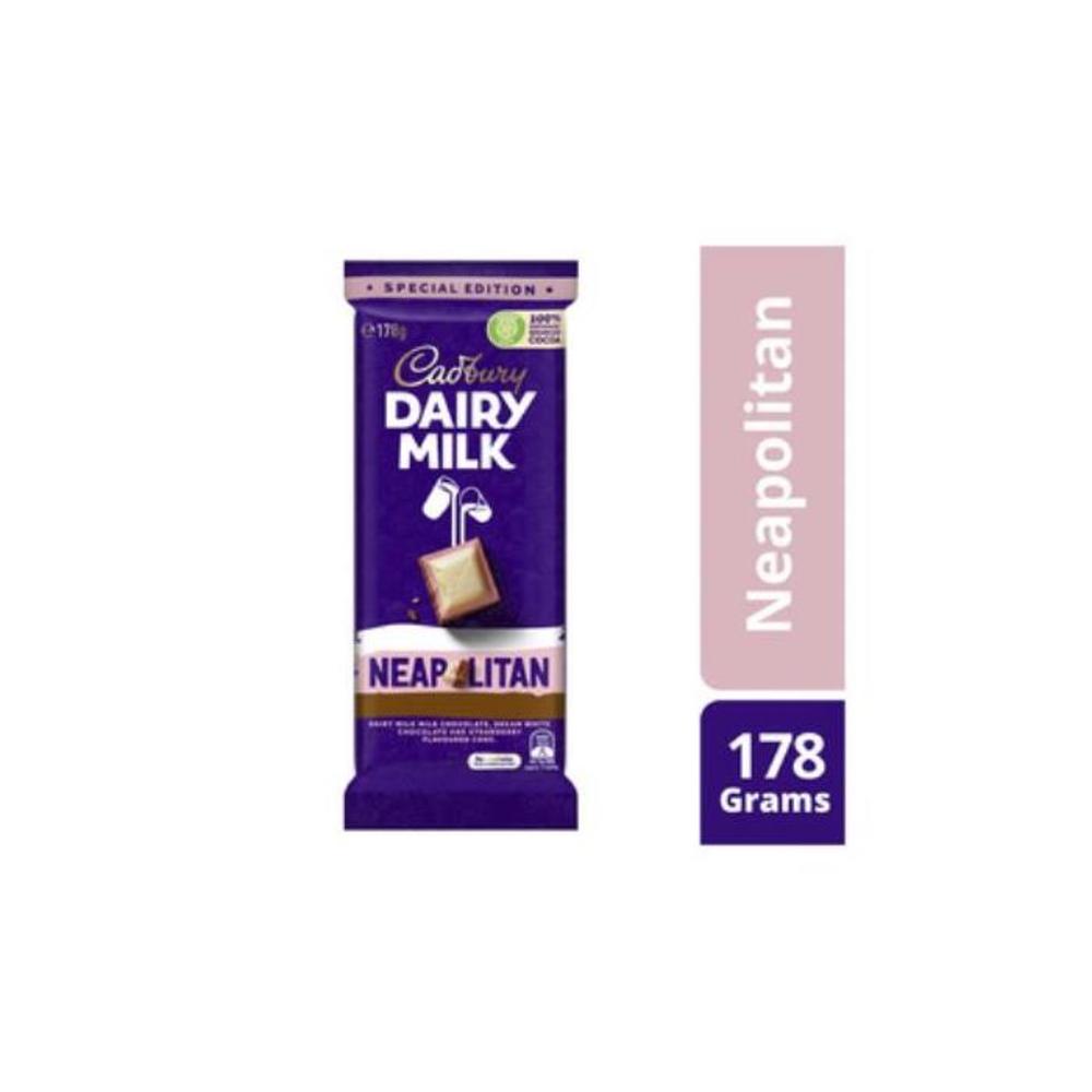 Cadbury Dairy Milk Neapolitan Block 178g