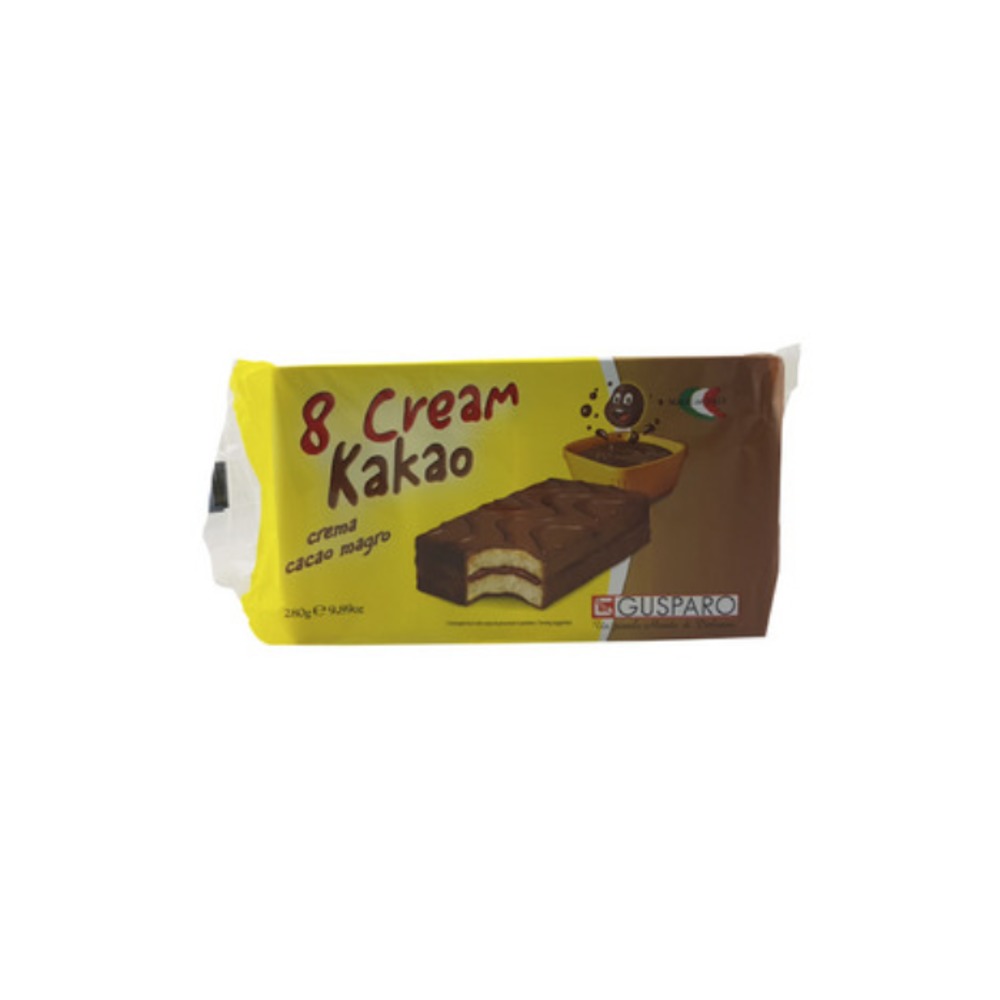 거스파로 초코렛 코티드 미니 케이크 8 팩 280g, Gusparo Chocolate Coated Mini Cakes 8 pack 280g