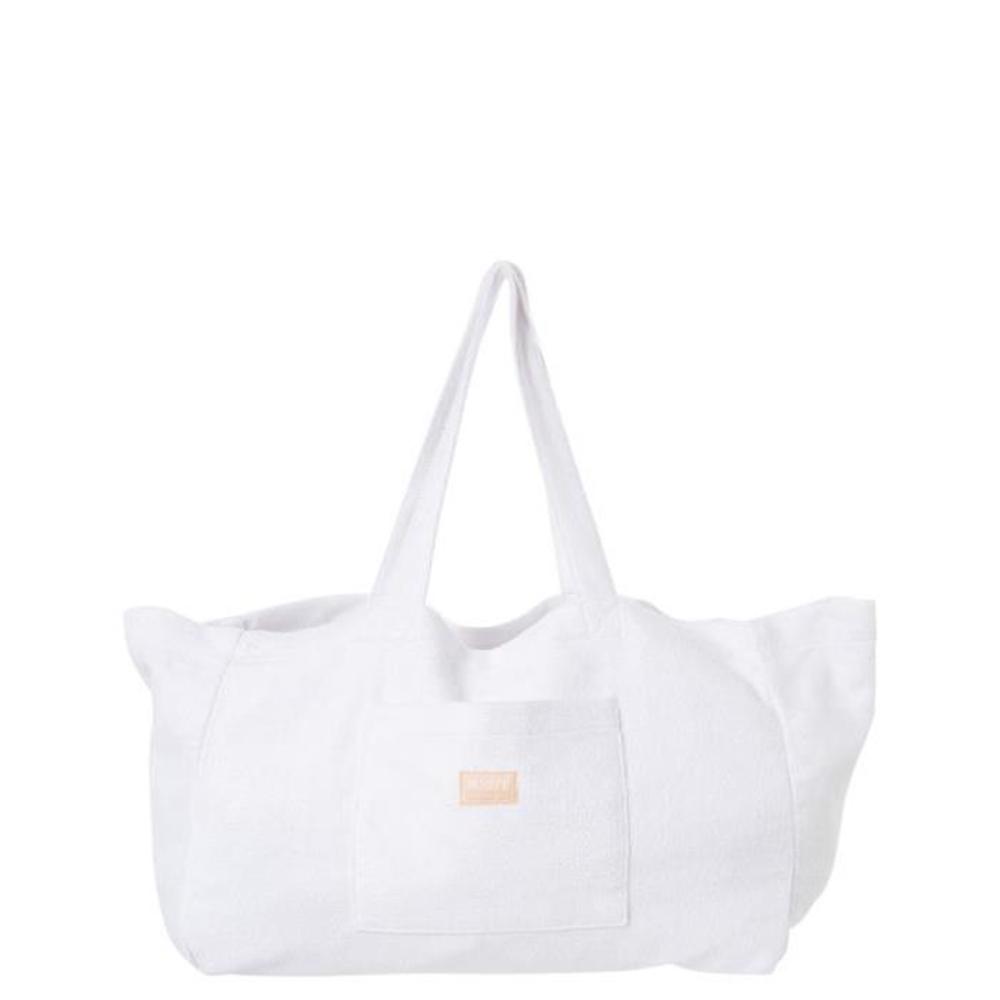 MISFIT Automne Tote Bag WHITE-TERRY-WOMENS-ACCESSORIES-MISFIT-BAGS-BACKPAC