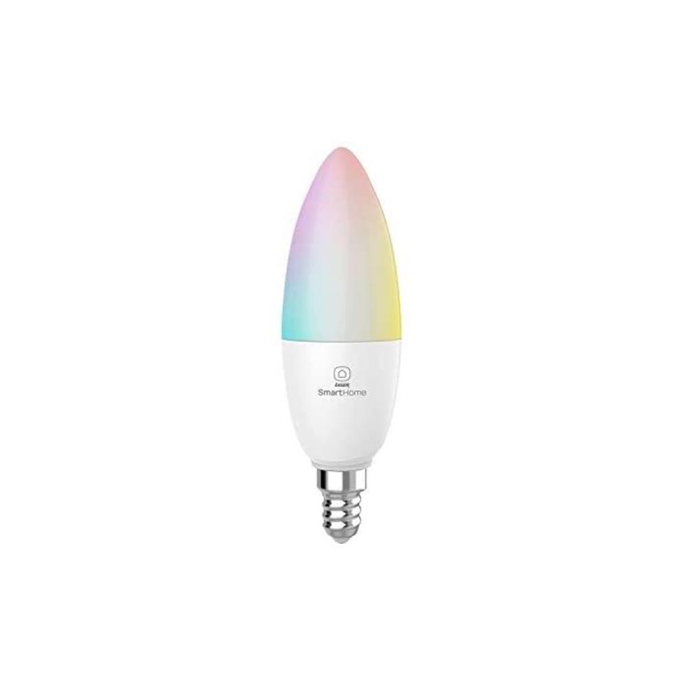 Laser WiFi Smart RGBW Dimmable LED Bulb E14 Google Home Alexa B082CVNQ4Z