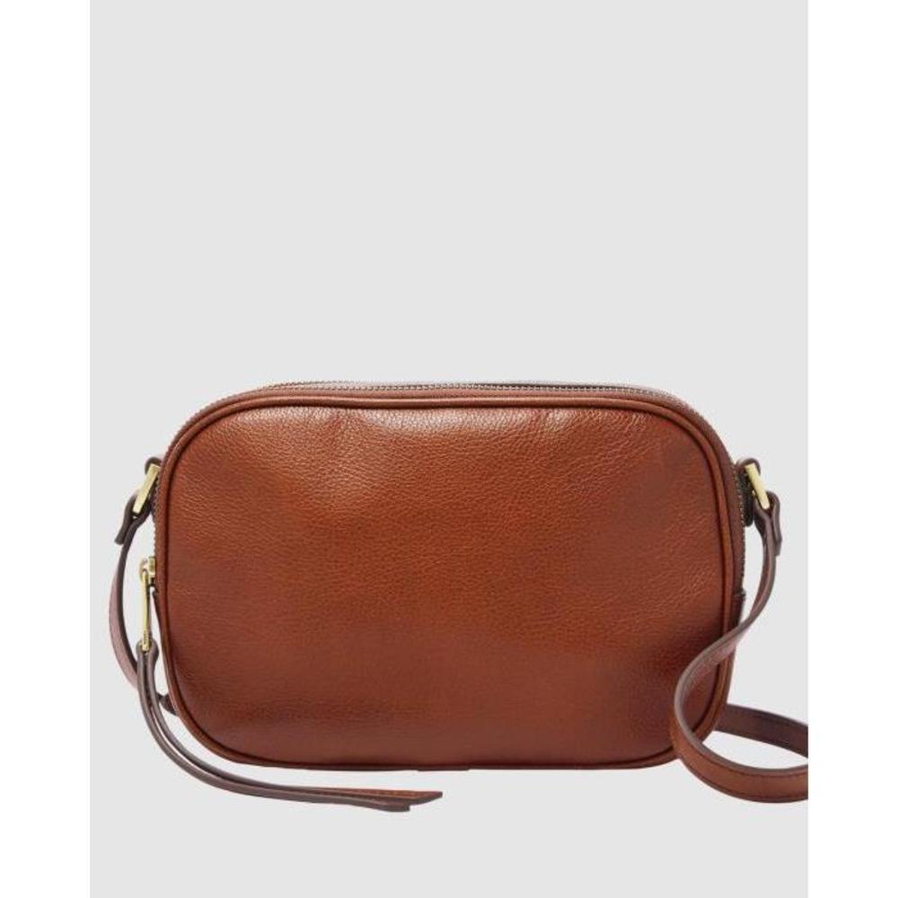 Fossil Maisie Brown Crossbody Bag FO646AC32QCL