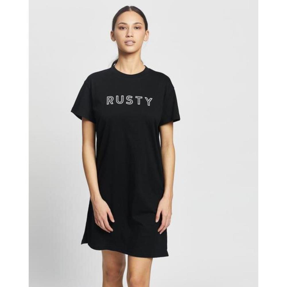 Rusty Cresent Tee Dress RU025AA28KYT