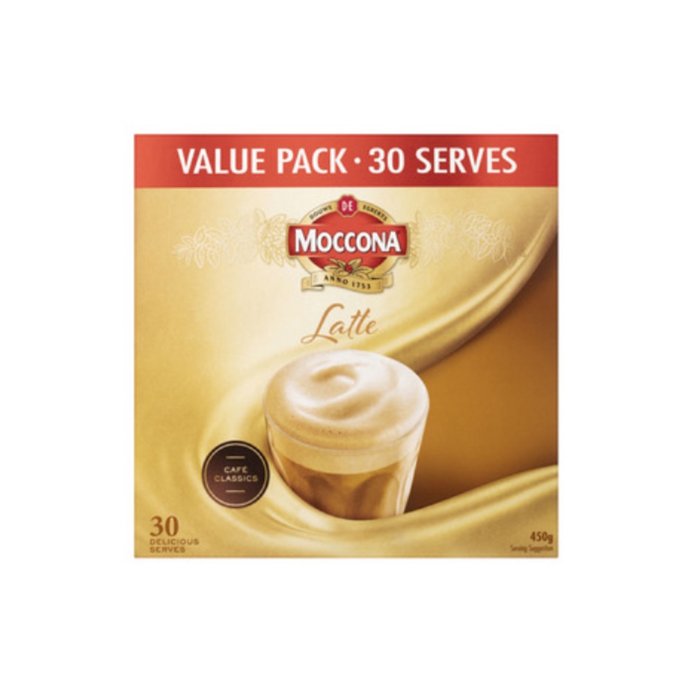 모코나 클라식 라떼 카페 30 팩, Moccona Classics Latte Cafe 30 Pack
