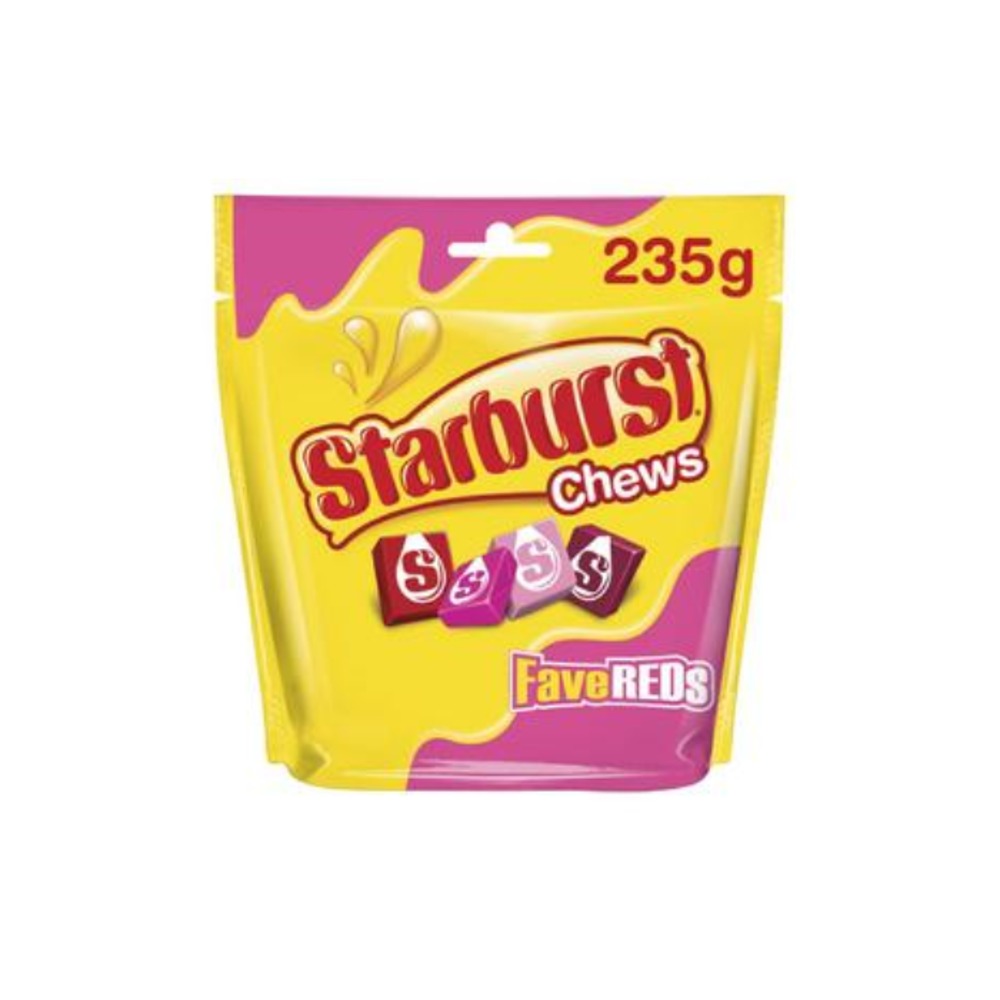 스타버스트 페이브 레드 츄 235g, Starburst Fave Reds Chews 235g