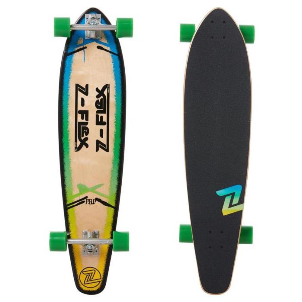 Z FLEX Roundtail 39 5 Inch Longboard POP-BLUE-BOARDSPORTS-SKATE-Z-FLEX-COMPLETES-ZFXL00