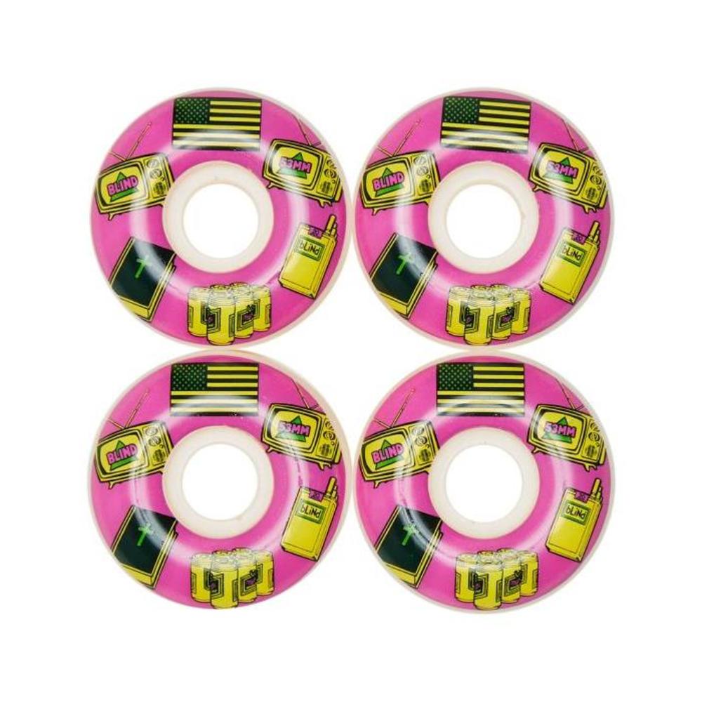 BLIND American Icons 53 Mm Wheel PINK-BOARDSPORTS-SKATE-BLIND-ACCESSORIES-10111171P