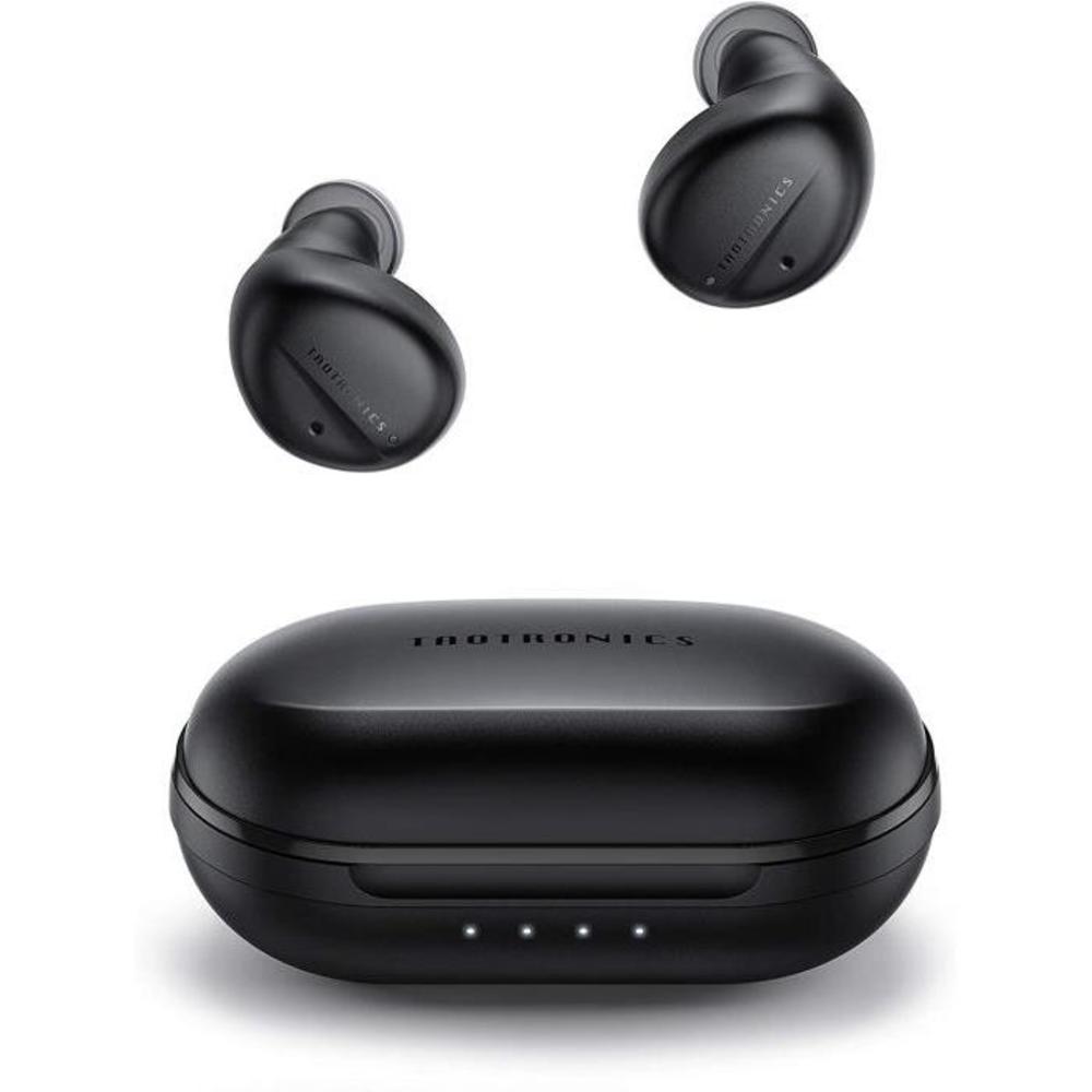 Active Noise Cancelling Wireless Earbuds, TaoTronics Hybrid ANC Headphones, Bluetooth 5.1 Earphones with Single/Twin Mode, Touch Control, 32H Playtime, USB C Charging in-Ear Stereo B08D36NDT2