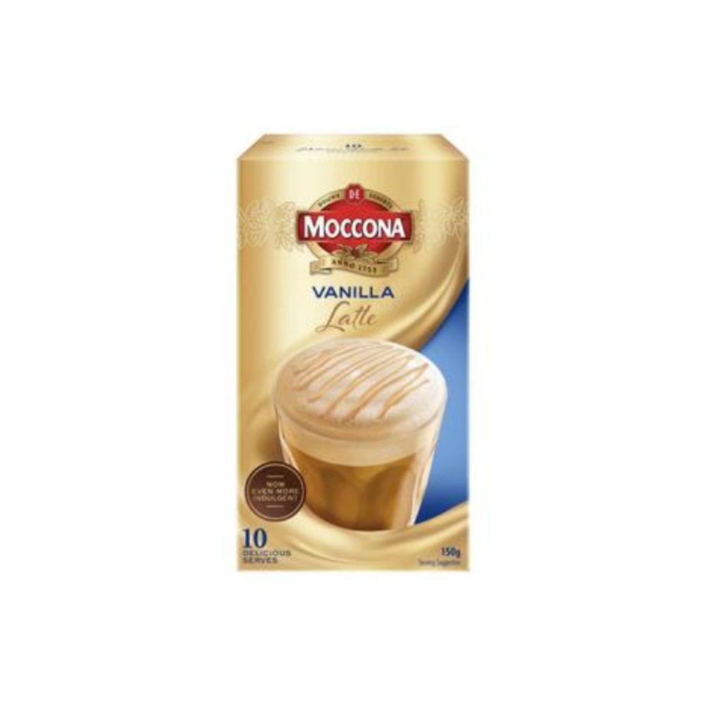 모코나 카페 클라식 바닐라 라떼 사쉐 10 팩 150g, Moccona Cafe Classics Vanilla Latte Sachets 10 pack 150g