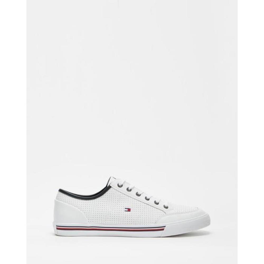 Tommy Hilfiger Core Corporate Leather Sneakers TO336SH70NUV