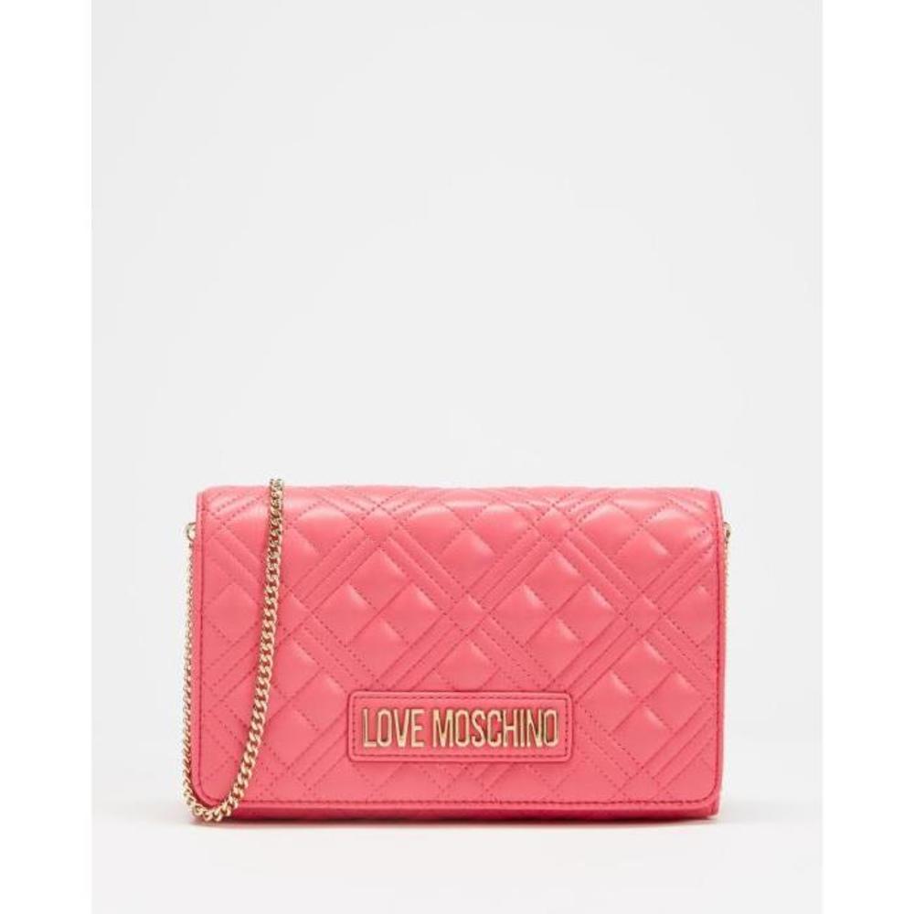 LOVE MOSCHINO Quilted Soft Bag LO854AC88KFR