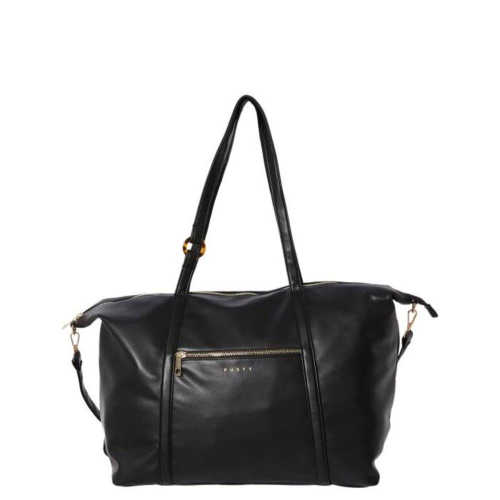 RUSTY Beverly Weekender Bag BLACK-WOMENS-ACCESSORIES-RUSTY-BAGS-BACKPACKS-BFL1