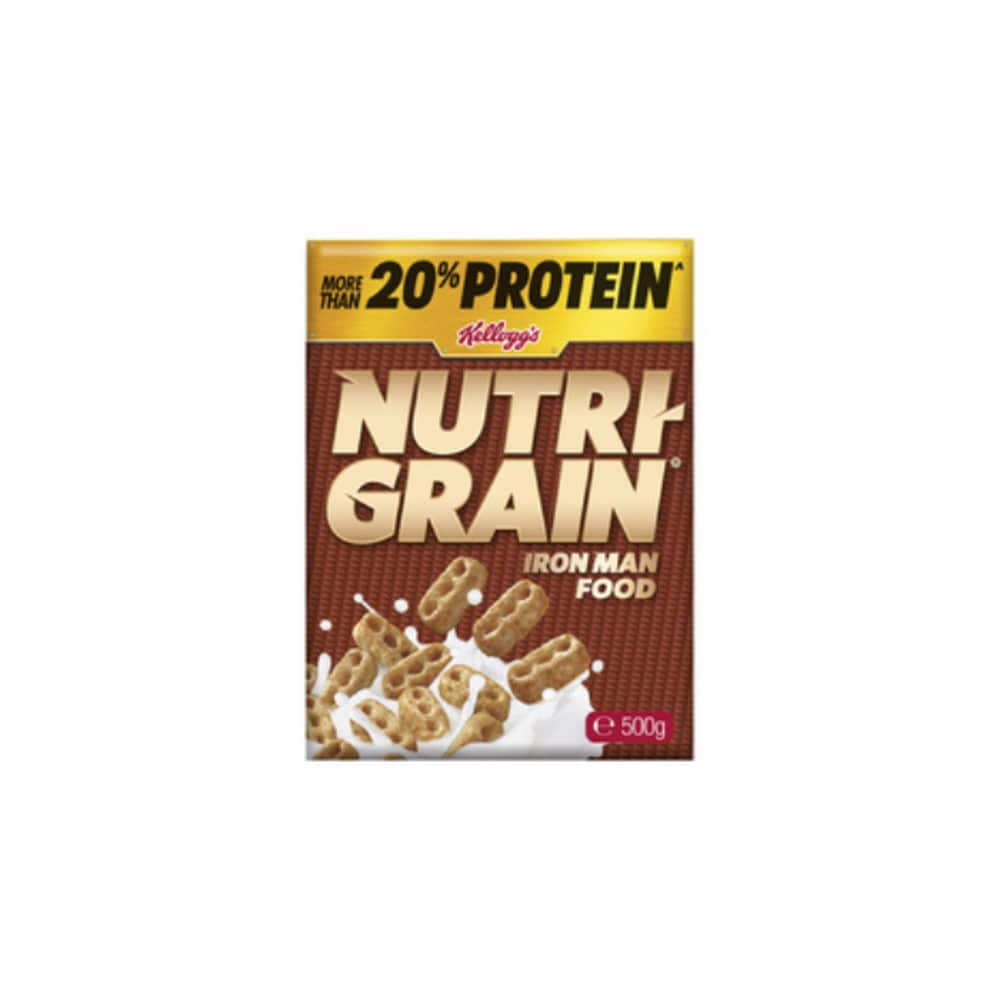 켈로그 누트리-그레인 프로틴 브렉퍼스트 시리얼 500g, Kelloggs Nutri-Grain Protein Breakfast Cereal 500g