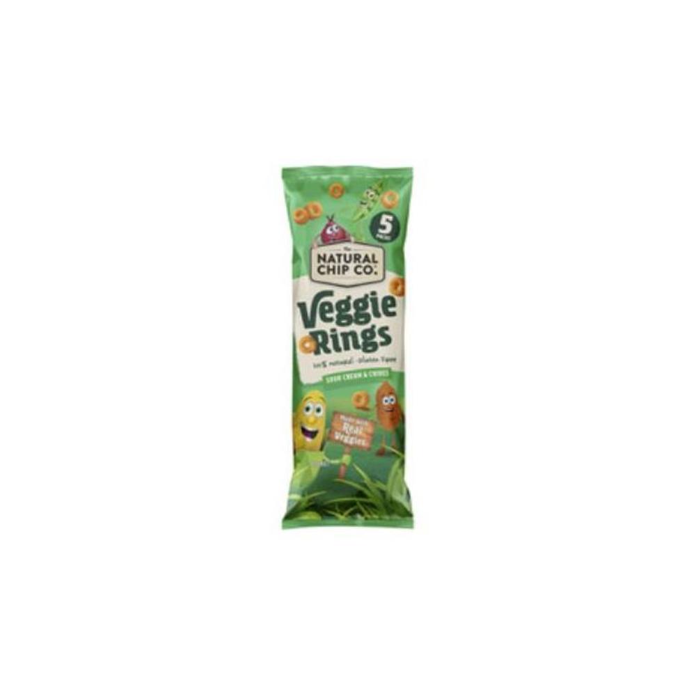Natural Chip Co Snacks Veg Sour Cream &amp; Chives 5 pack 90g