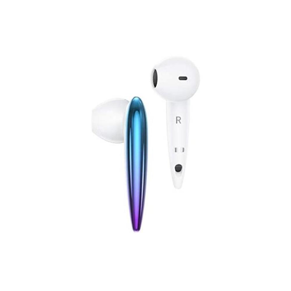 TaoTronics Wireless Earbuds, Bluetooth Headphones Smart AI Noise Reduction Technology for Clear Calls, In-Ear Detection, Voice and Touch Control, Wireless Earphones with aptX Codec B08PCMLCZ5