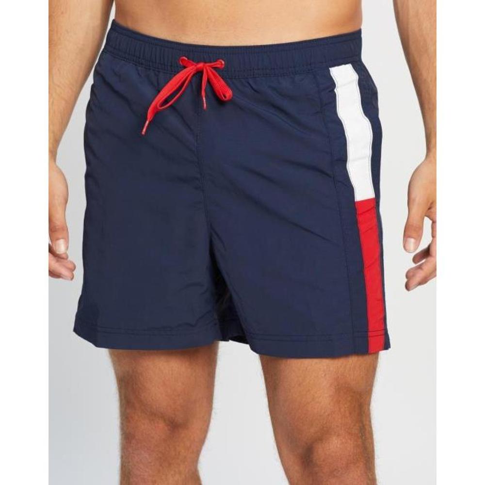 Tommy Hilfiger Colour-Blocked Slim Fit Drawstring Swim Shorts TO336AA83YOA