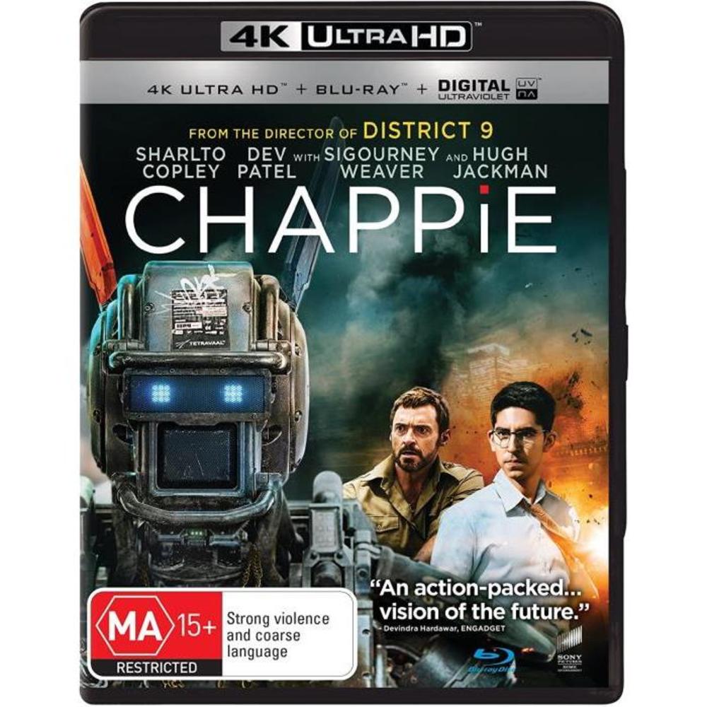 Chappie (4K Ultra HD + Blu-ray) B01H4F29AM