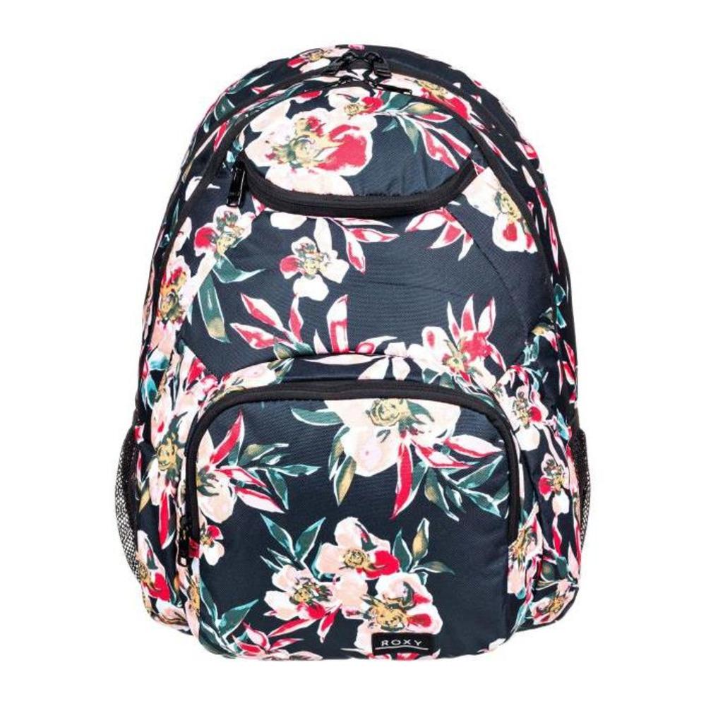 ROXY Shadow Swell Printed 24L Medium Backpack ANTHRACITE-WOMENS-ACCESSORIES-ROXY-BAGS-BACKPACKS-