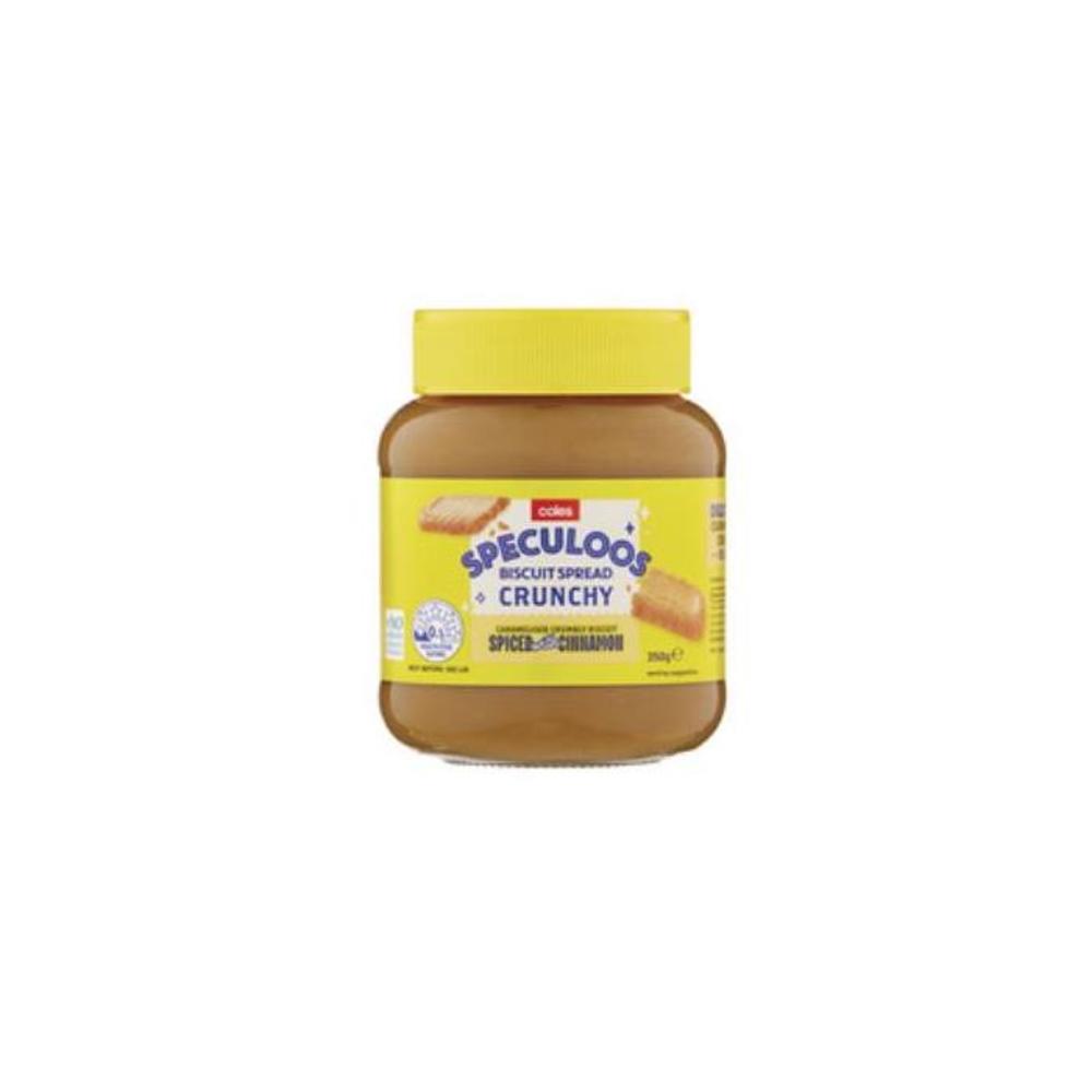 Coles Speculoos Crunchy Biscuit Spread 350g
