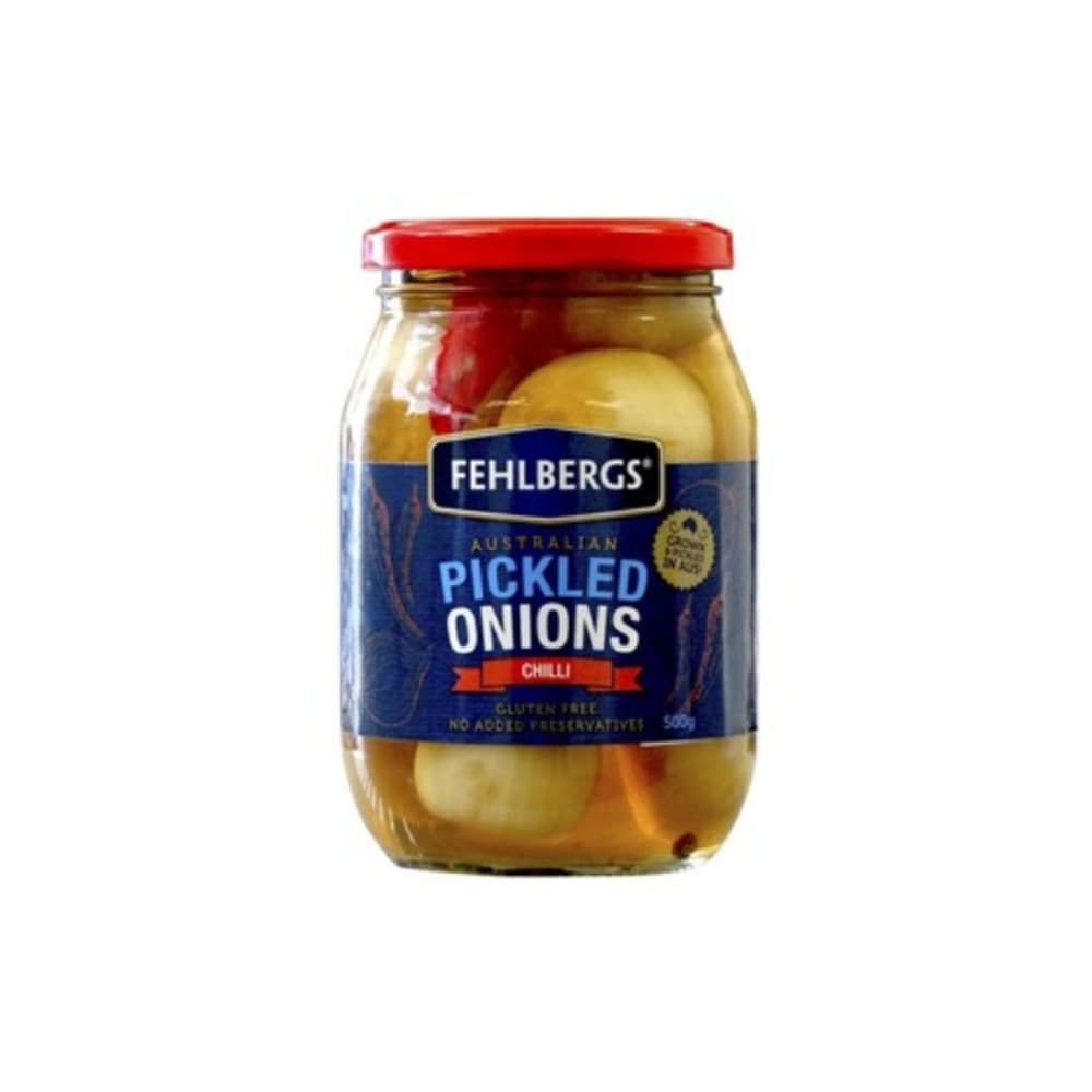 펠버그 칠리 피클드 어니언스 500g, Fehlbergs Chilli Pickled Onions 500g