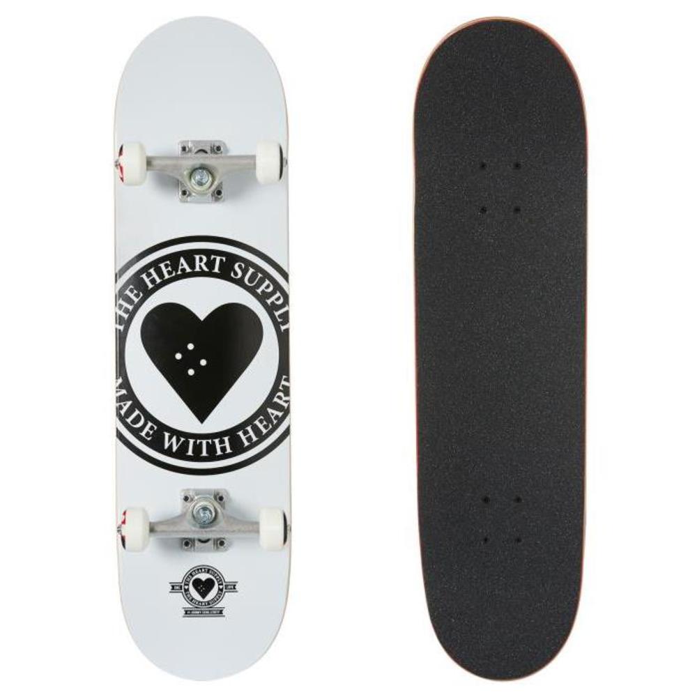 THE HEART SUPPLY Heart Supply Badge Logo 8.25In Complete WHITE-BOARDSPORTS-SKATE-THE-HEART-SUPPLY-COMPLETES