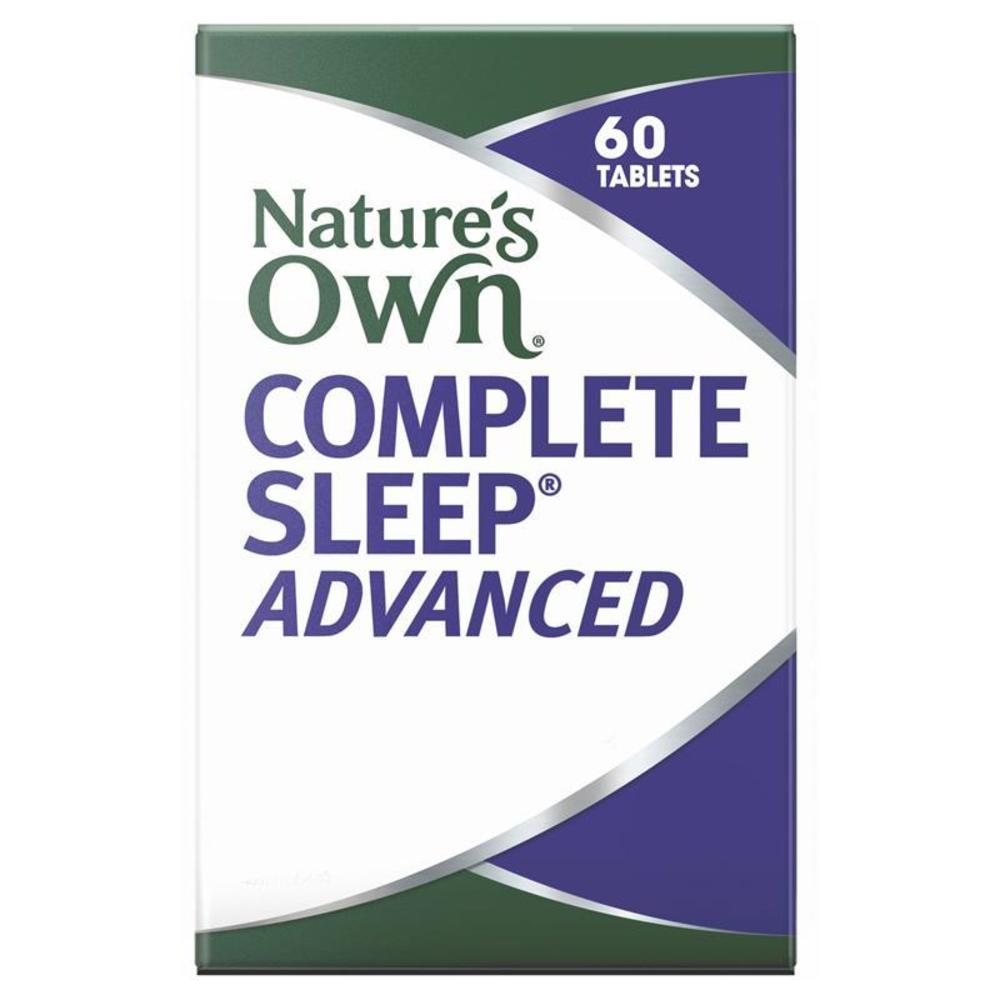 네이쳐스온 컴플릿 슬립 어드밴스드 60타블렛 Natures Own Complete Sleep Advanced 60 Tablets
